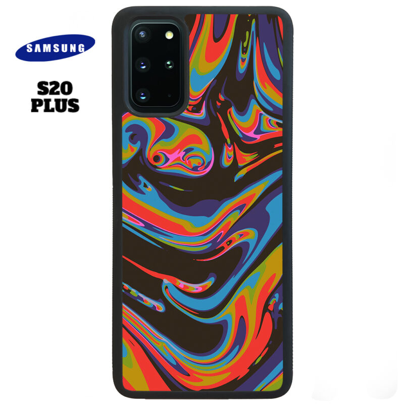 Colourful Swirl Phone Case Samsung Galaxy S20 Plus Phone Case Cover
