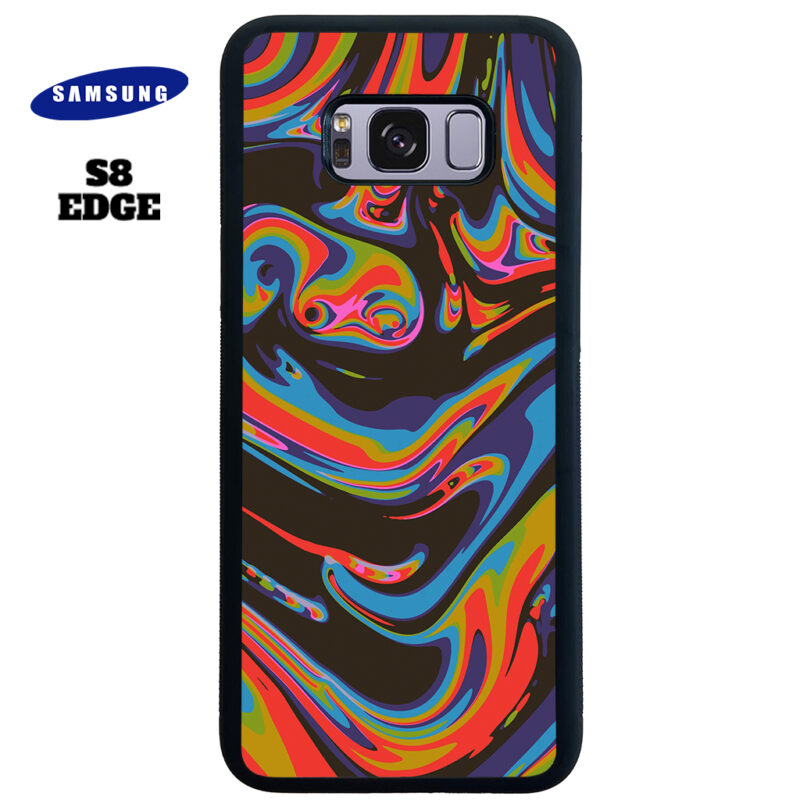 Colourful Swirl Phone Case Samsung Galaxy S8 Plus Phone Case Cover