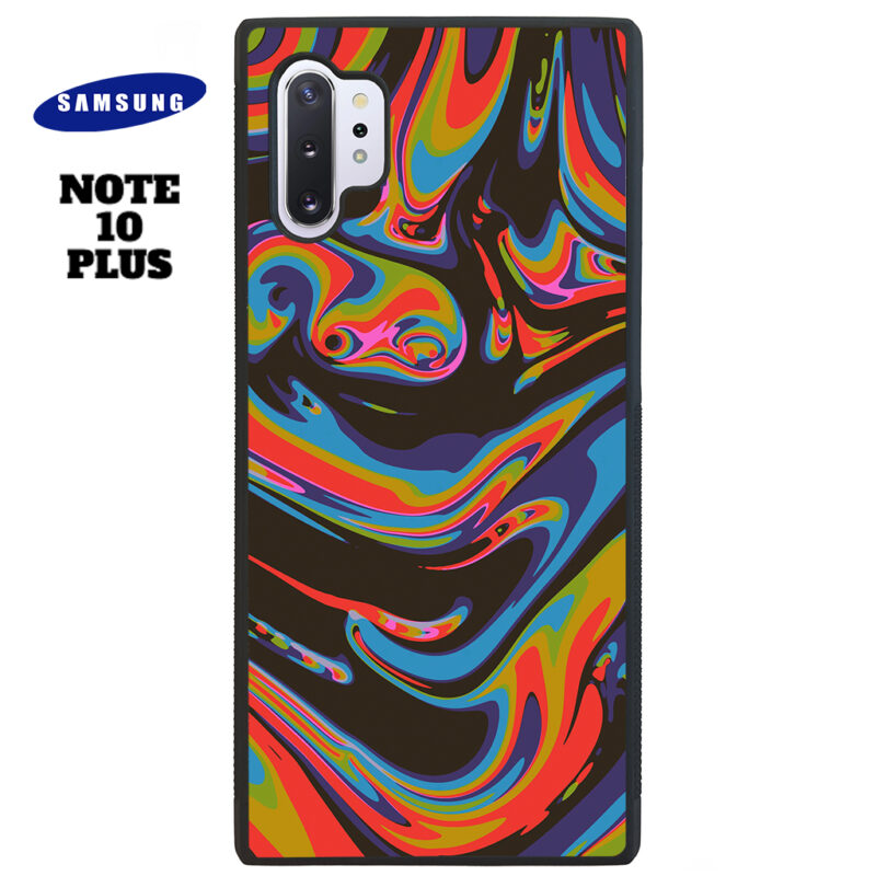 Colourful Swirl Phone Case Samsung Note 10 Plus Phone Case Cover