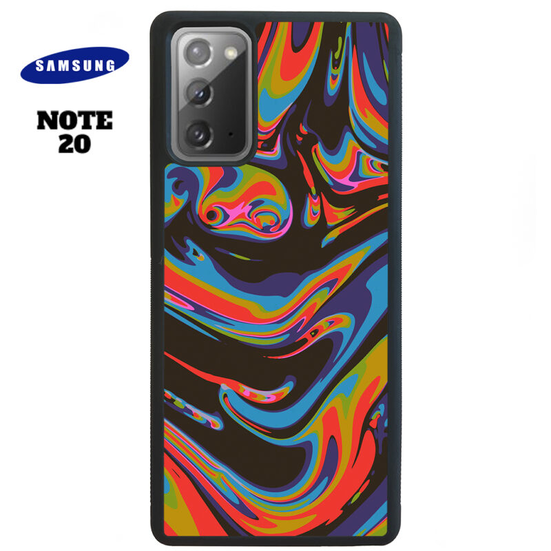 Colourful Swirl Phone Case Samsung Note 20 Phone Case Cover