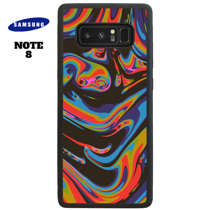 Colourful Swirl Phone Case Samsung Note 8 Phone Case Cover