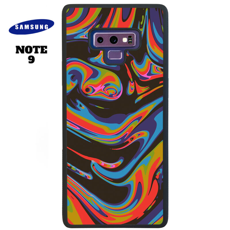 Colourful Swirl Phone Case Samsung Note 9 Phone Case Cover