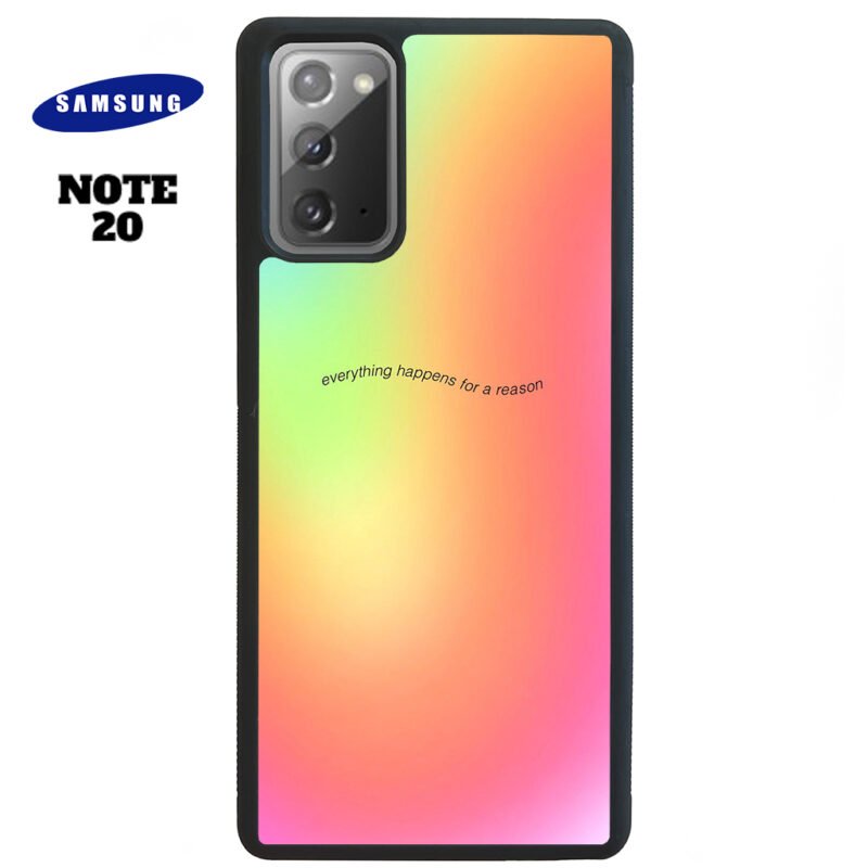 Everything Happens For A Reason Phone Case Samsung Note 20 Phone Case Cover