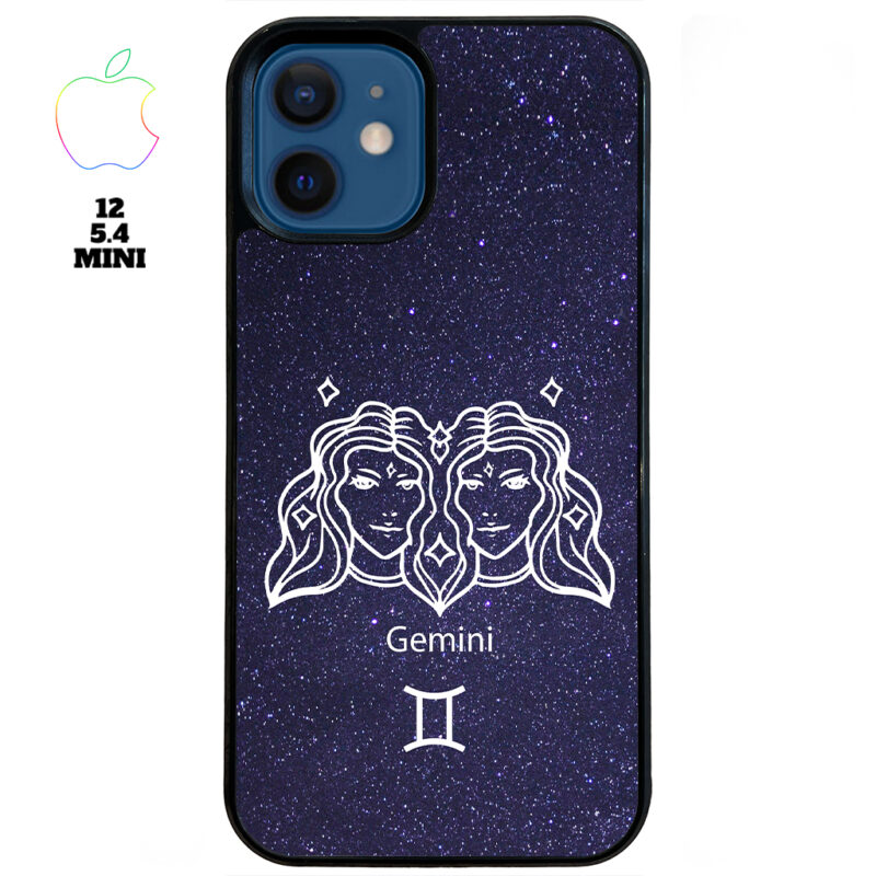 Gemini Zodiac Stars Apple iPhone Case Apple iPhone 12 5 4 Mini Phone Case Phone Case Cover