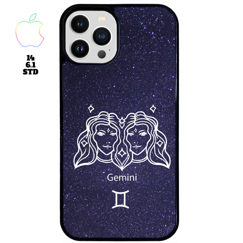 Gemini Zodiac Stars Apple iPhone Case Apple iPhone 14 6.1 STD Phone Case Phone Case Cover