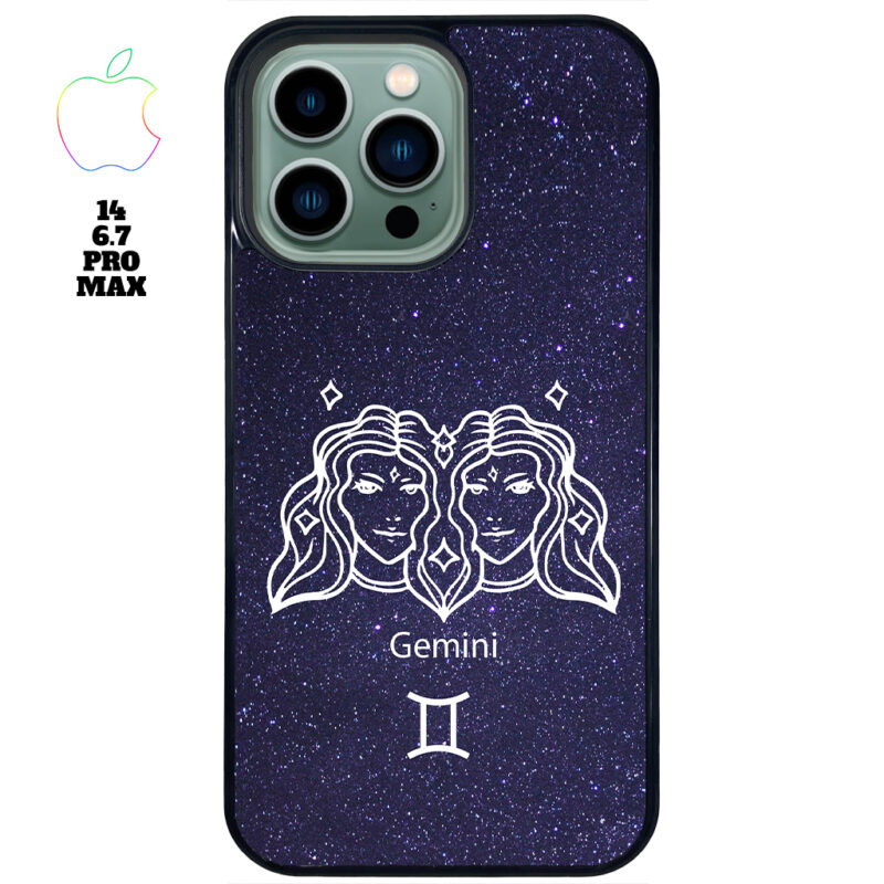 Gemini Zodiac Stars Apple iPhone Case Apple iPhone 14 6.7 Pro Max Phone Case Phone Case Cover