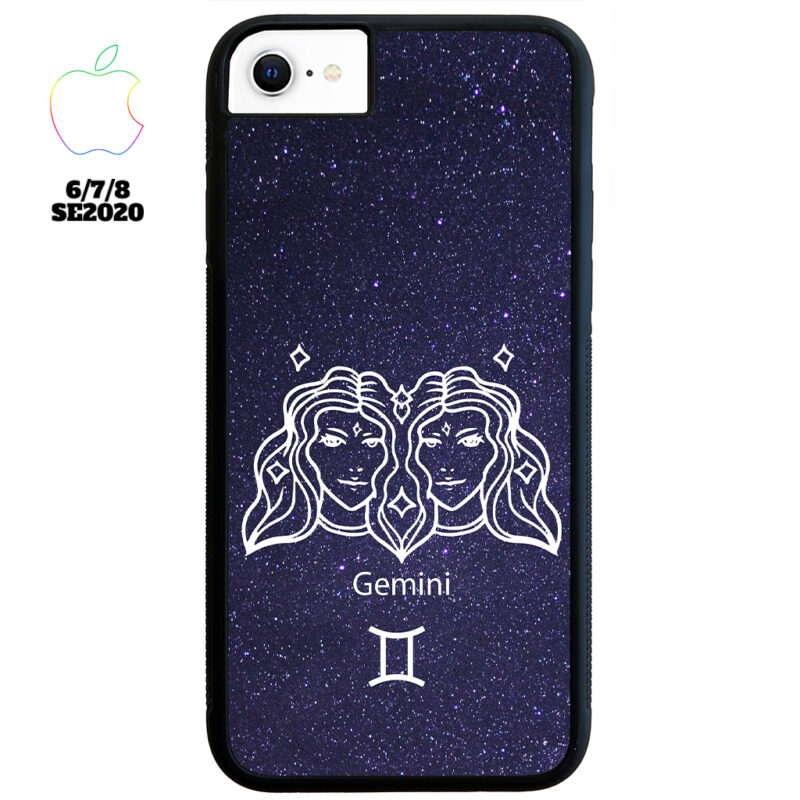 Gemini Zodiac Stars Apple iPhone Case Apple iPhone 6 7 8 SE 2020 Phone Case Phone Case Cover