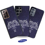 Gemini Zodiac Stars Phone Case Samsung Galaxy Phone Case Cover Product Hero Shot