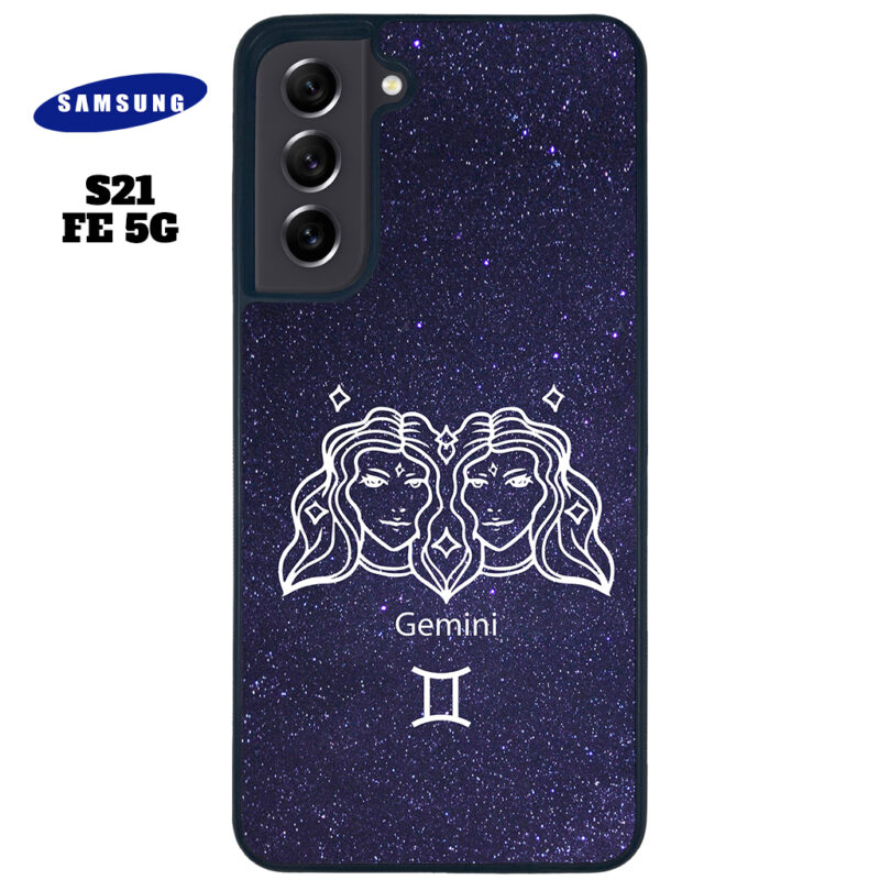Gemini Zodiac Stars Phone Case Samsung Galaxy S21 FE 5G Phone Case Cover
