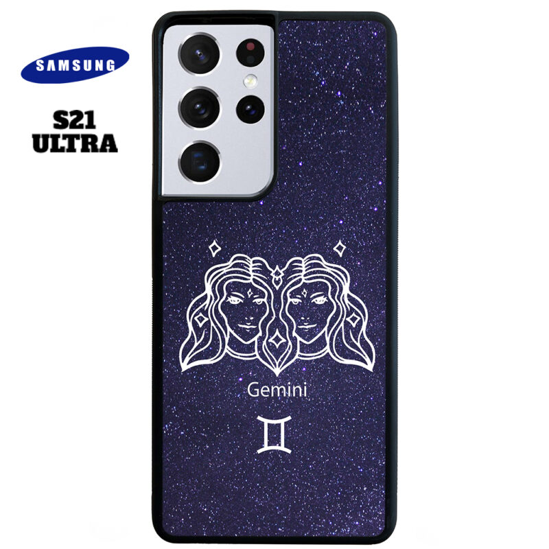 Gemini Zodiac Stars Phone Case Samsung Galaxy S21 Ultra Phone Case Cover