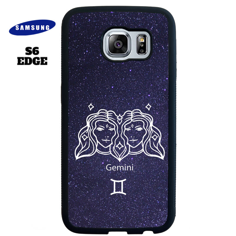 Gemini Zodiac Stars Phone Case Samsung Galaxy S6 Edge Phone Case Cover