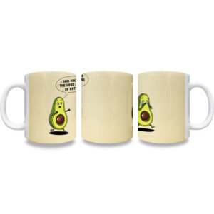 I Said Youre a Good Kind of Fat Avocardo 11oz Straight Mug Cover Image