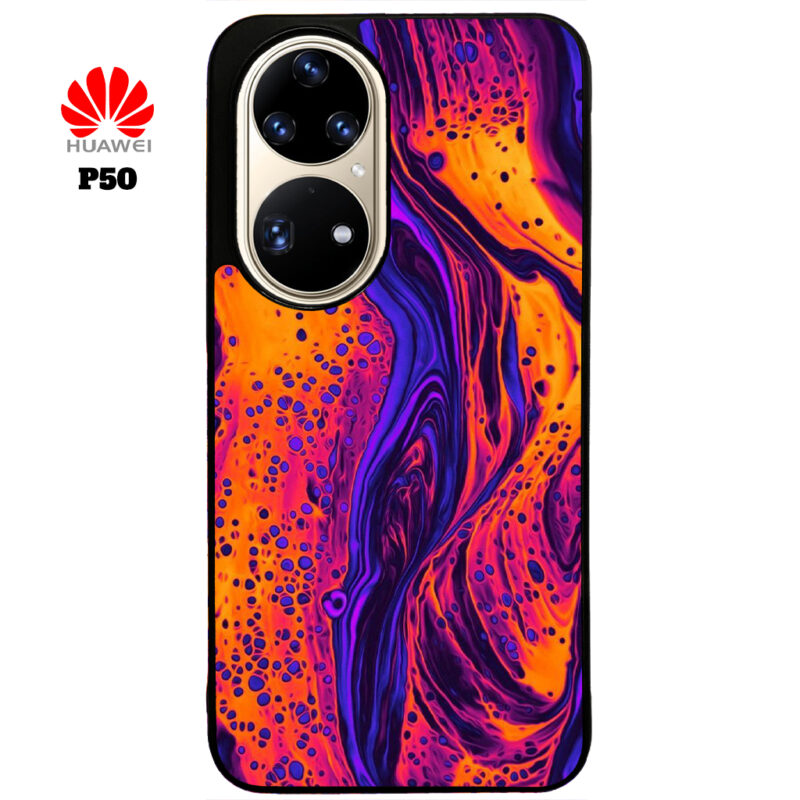 Lava Pour Phone Case Huawei P50 Phone Phone Case Cover