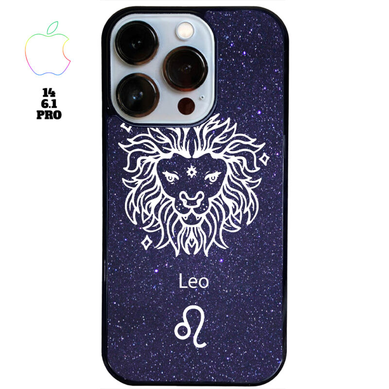 Leo Zodiac Stars Apple iPhone Case Apple iPhone 14 6.1 Pro Phone Case Phone Case Cover