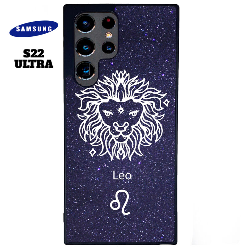 Leo Zodiac Stars Phone Case Samsung Galaxy S22 Ultra Phone Case Cover