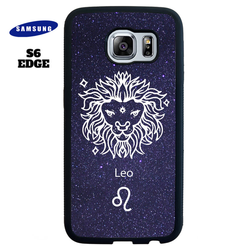Leo Zodiac Stars Phone Case Samsung Galaxy S6 Edge Phone Case Cover