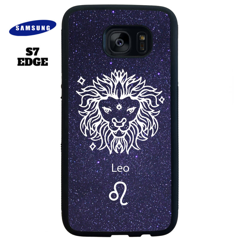 Leo Zodiac Stars Phone Case Samsung Galaxy S7 Edge Phone Case Cover