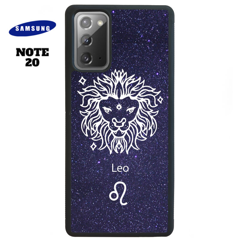 Leo Zodiac Stars Phone Case Samsung Note 20 Phone Case Cover