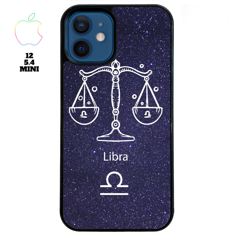 Libra Zodiac Stars Apple iPhone Case Apple iPhone 12 5 4 Mini Phone Case Phone Case Cover
