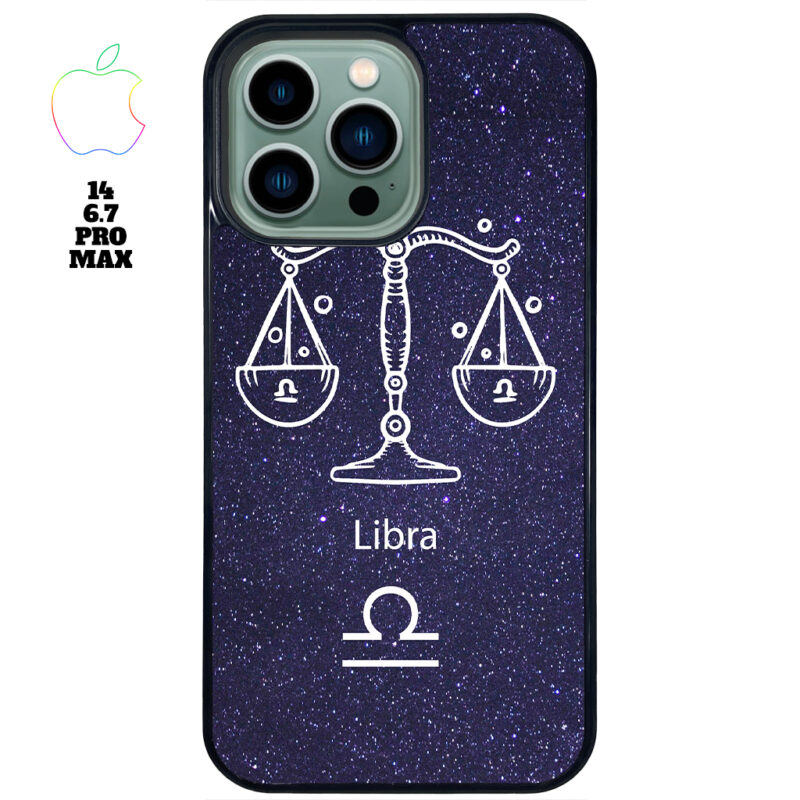 Libra Zodiac Stars Apple iPhone Case Apple iPhone 14 6.7 Pro Max Phone Case Phone Case Cover