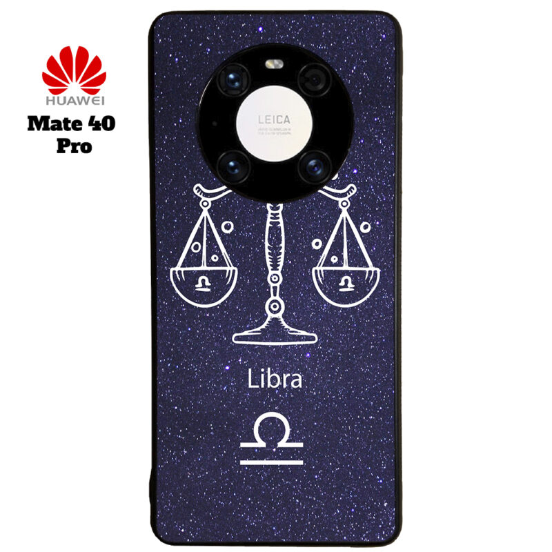 Libra Zodiac Stars Phone Case Huawei Mate 40 Pro Phone Case Cover Image