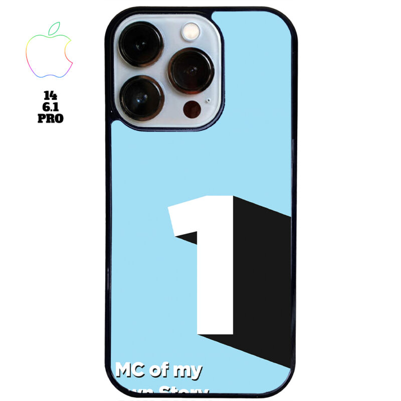 MC of My Own Story Cyan Phone Case Apple iPhone 14 6.1 Pro Phone Case Cover