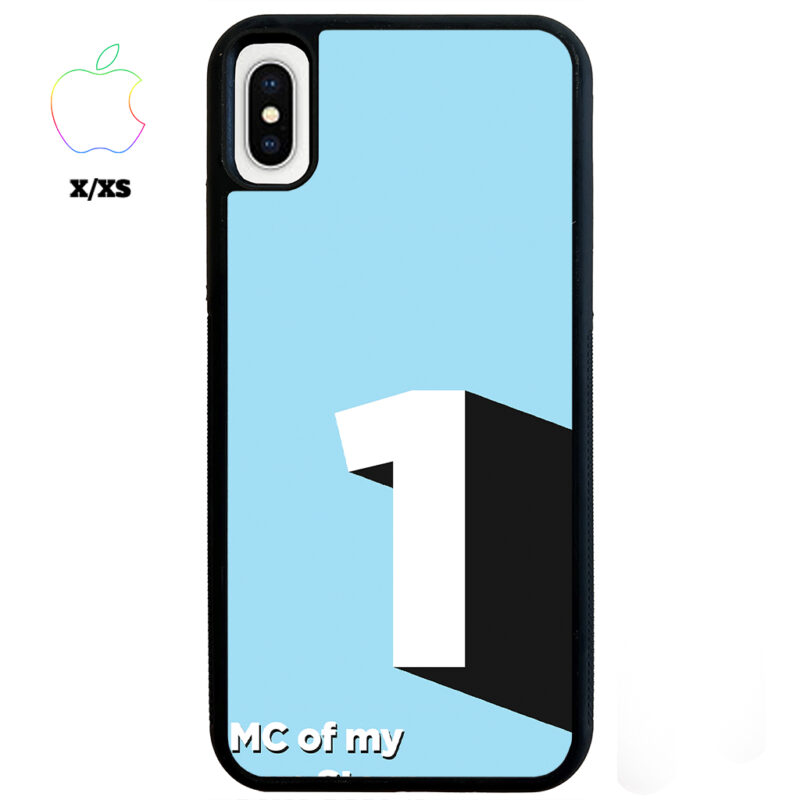 MC of My Own Story Cyan Phone Case Apple iPhone X XS Phone Case Cover