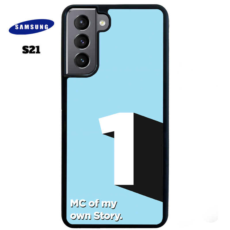 MC of My Own Story Cyan Phone Case Samsung Galaxy S21 Phone Case Cover