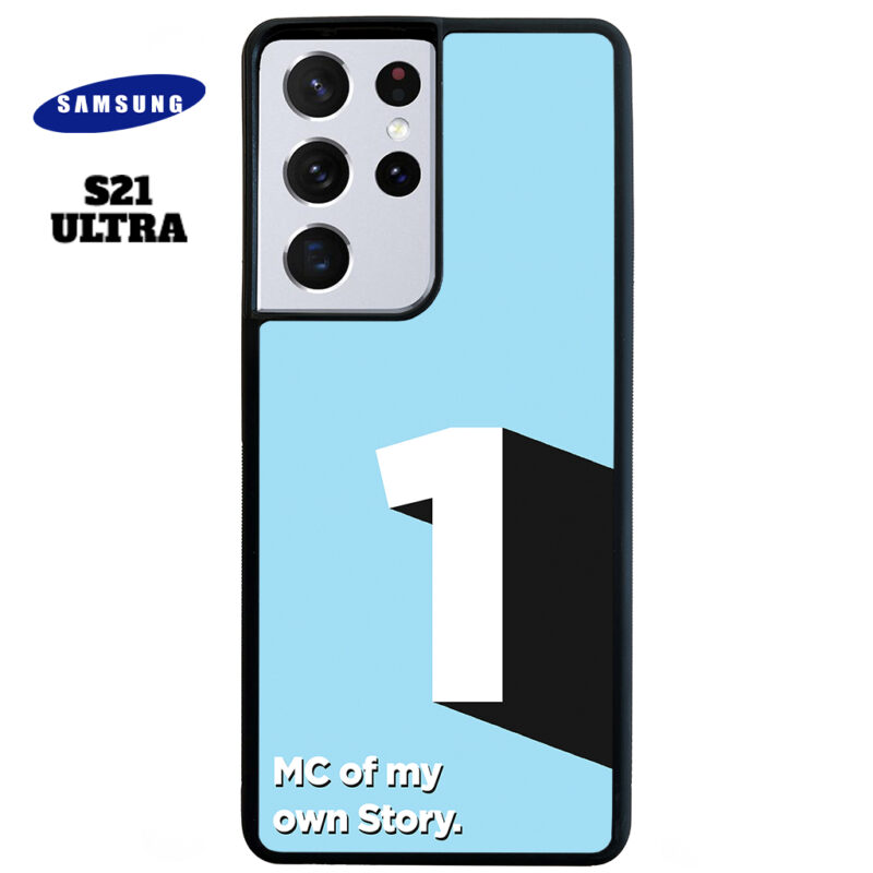 MC of My Own Story Cyan Phone Case Samsung Galaxy S21 Ultra Phone Case Cover