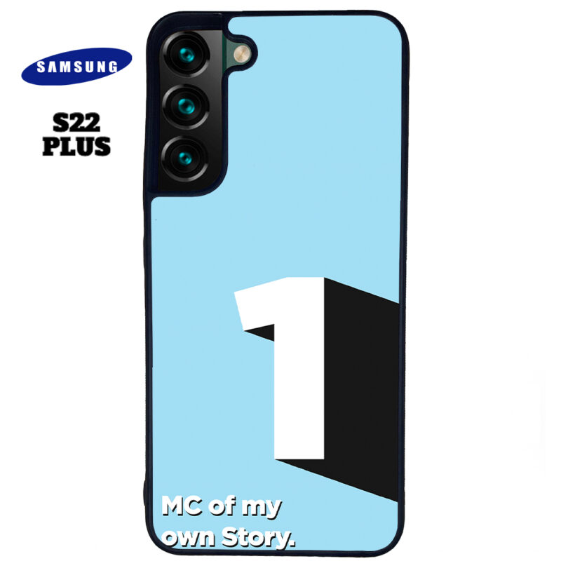 MC of My Own Story Cyan Phone Case Samsung Galaxy S22 Plus Phone Case Cover