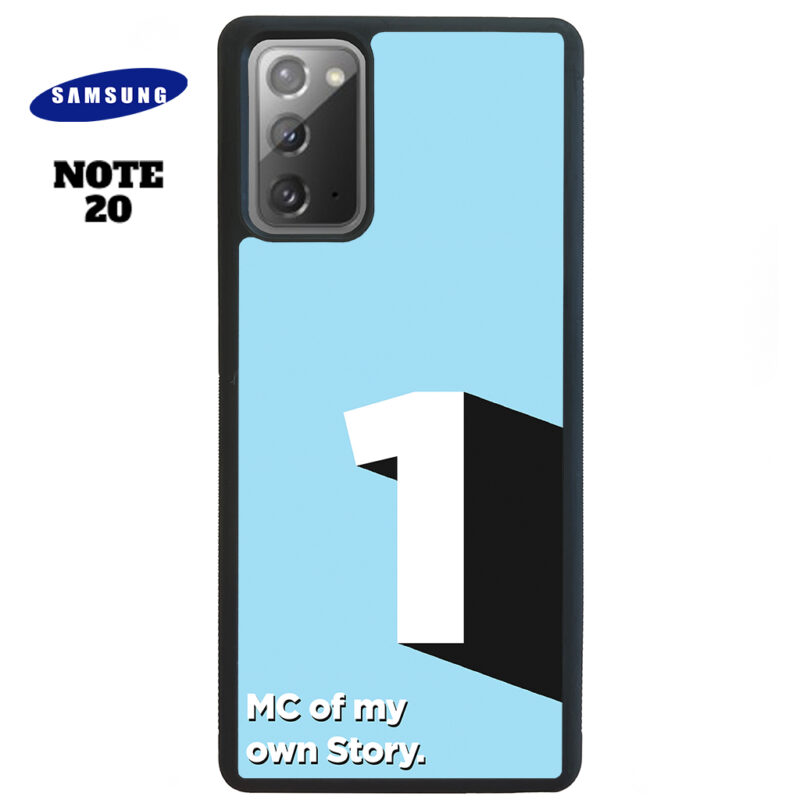 MC of My Own Story Cyan Phone Case Samsung Note 20 Phone Case Cover