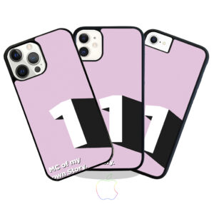 MC of My Own Story Pink Phone Case Apple iPhone Case Cover Product Hero Shot