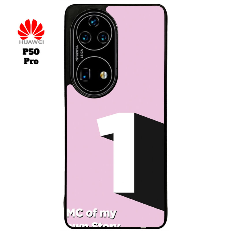 MC of My Own Story Pink Phone Case Huawei P50 Pro Phone Case Cover