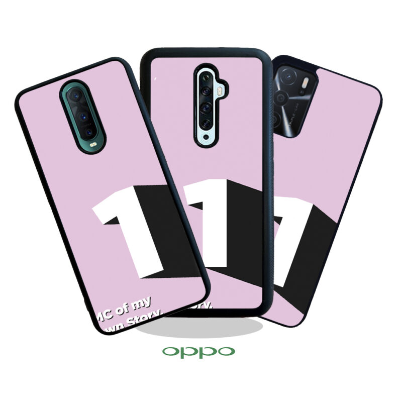 MC of My Own Story Pink Phone Case Oppo Phone Case Cover Product Hero Shot