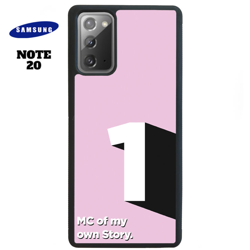 MC of My Own Story Pink Phone Case Samsung Note 20 Phone Case Cover