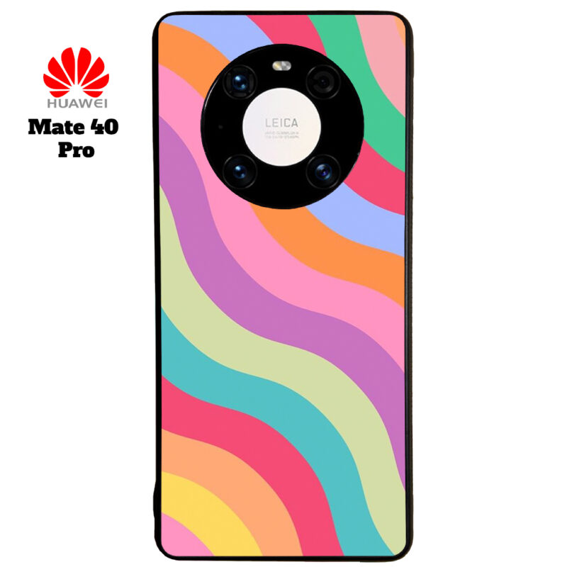 Pastel Lorikeet Phone Case Huawei Mate 40 Pro Phone Case Cover Image