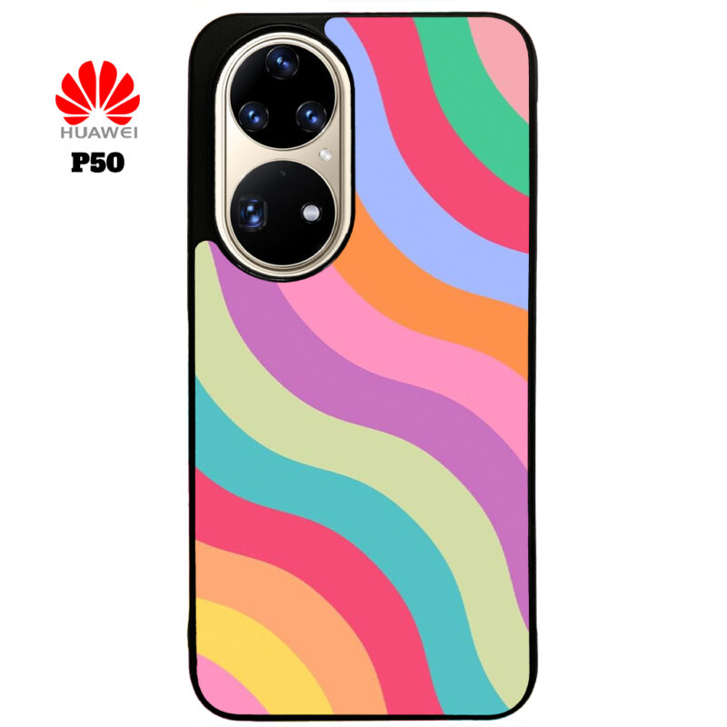 Pastel Lorikeet Phone Case Huawei P50 Phone Phone Case Cover