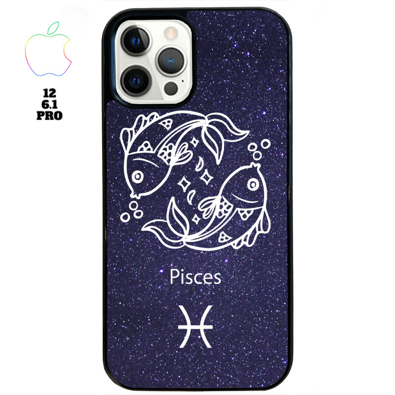 Pisces Zodiac Stars Apple iPhone Case Apple iPhone 12 6 1 Pro Phone Case Phone Case Cover