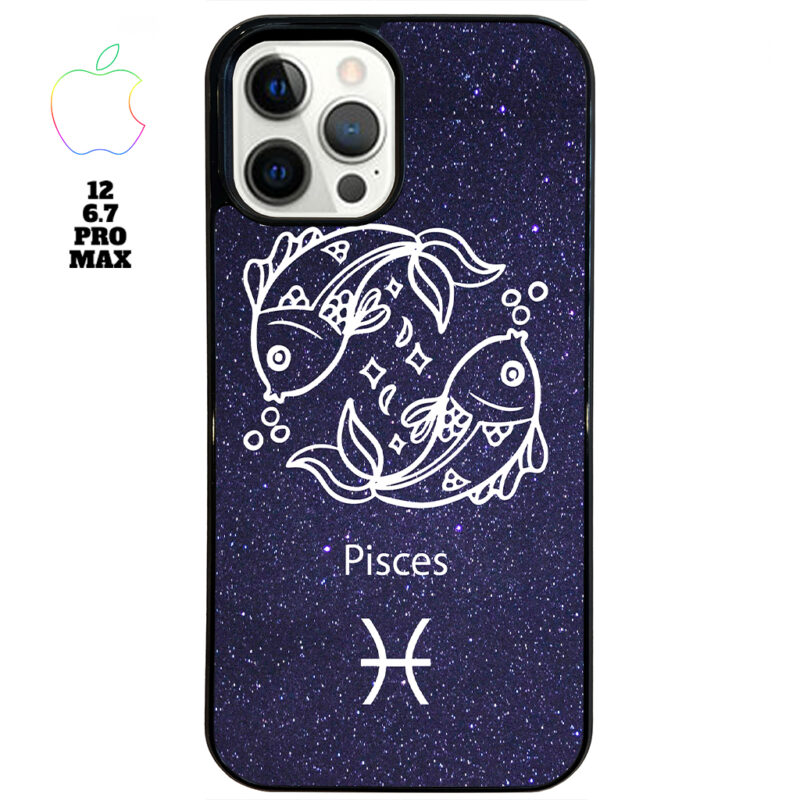 Pisces Zodiac Stars Apple iPhone Case Apple iPhone 12 6 7 Pro Max Phone Case Phone Case Cover