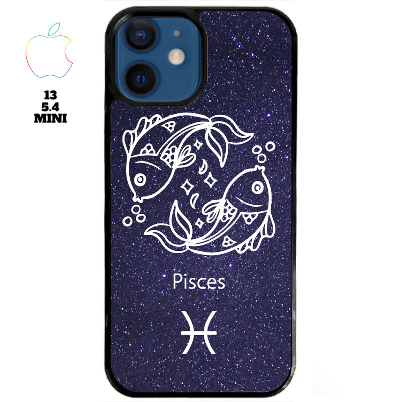 Pisces Zodiac Stars Apple iPhone Case Apple iPhone 13 5 4 Mini Phone Case Phone Case Cover