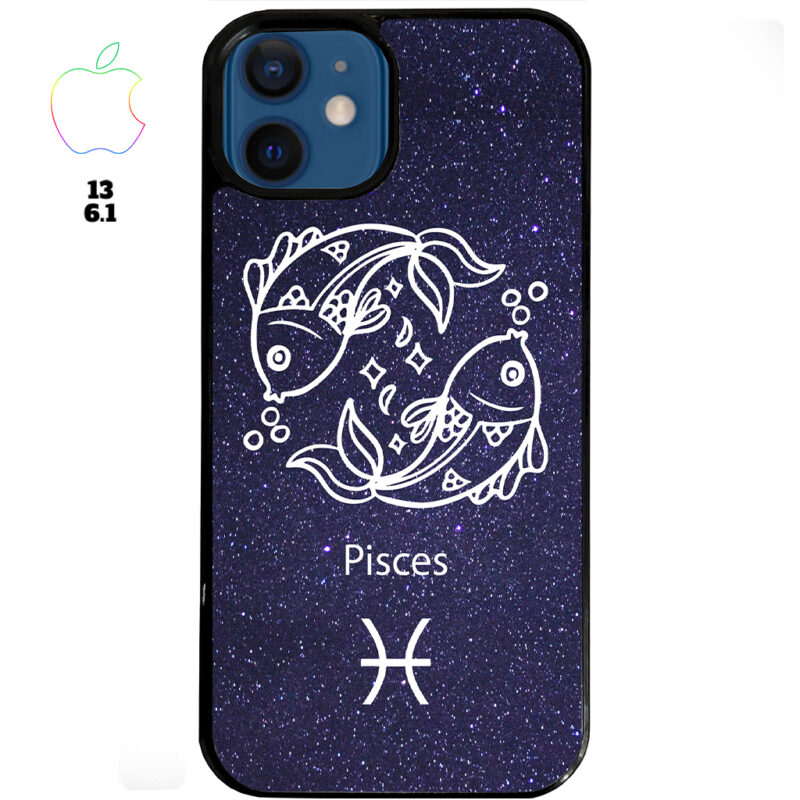 Pisces Zodiac Stars Apple iPhone Case Apple iPhone 13 6.1 Phone Case Phone Case Cover