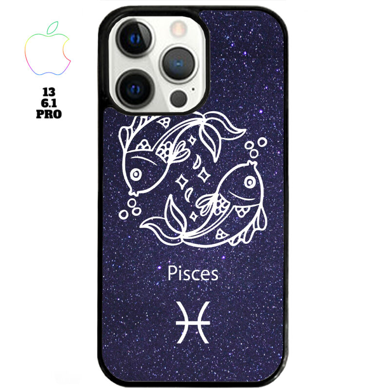 Pisces Zodiac Stars Apple iPhone Case Apple iPhone 13 6.1 Pro Phone Case Phone Case Cover