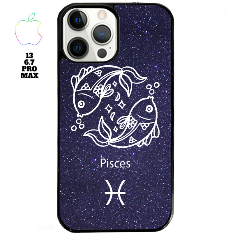 Pisces Zodiac Stars Apple iPhone Case Apple iPhone 13 6.7 Pro Max Phone Case Phone Case Cover