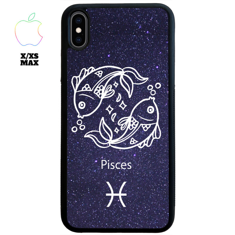 Pisces Zodiac Stars Apple iPhone Case Apple iPhone X XS Max Phone Case Phone Case Cover