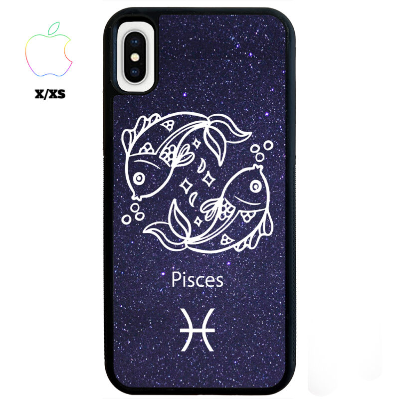 Pisces Zodiac Stars Apple iPhone Case Apple iPhone X XS Phone Case Phone Case Cover