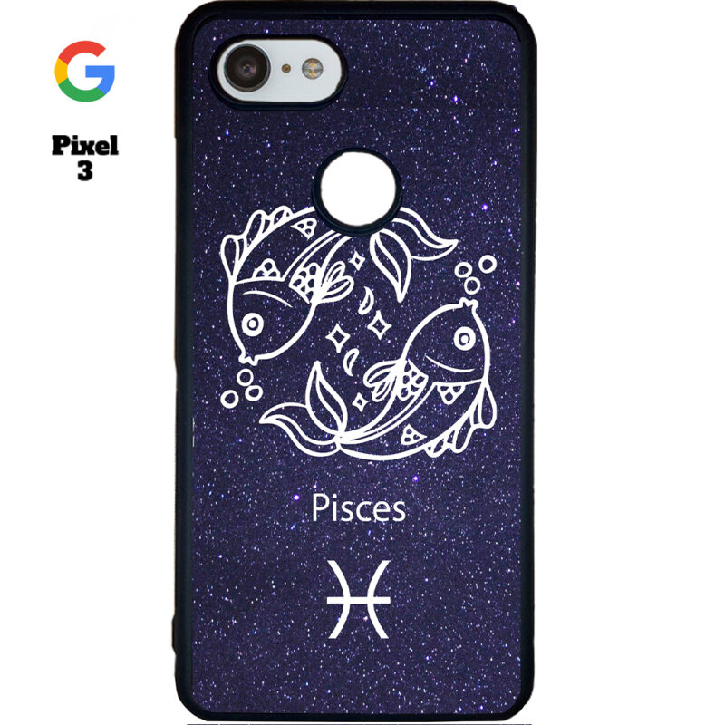Pisces Zodiac Stars Phone Case Google Pixel 3 Phone Case Cover