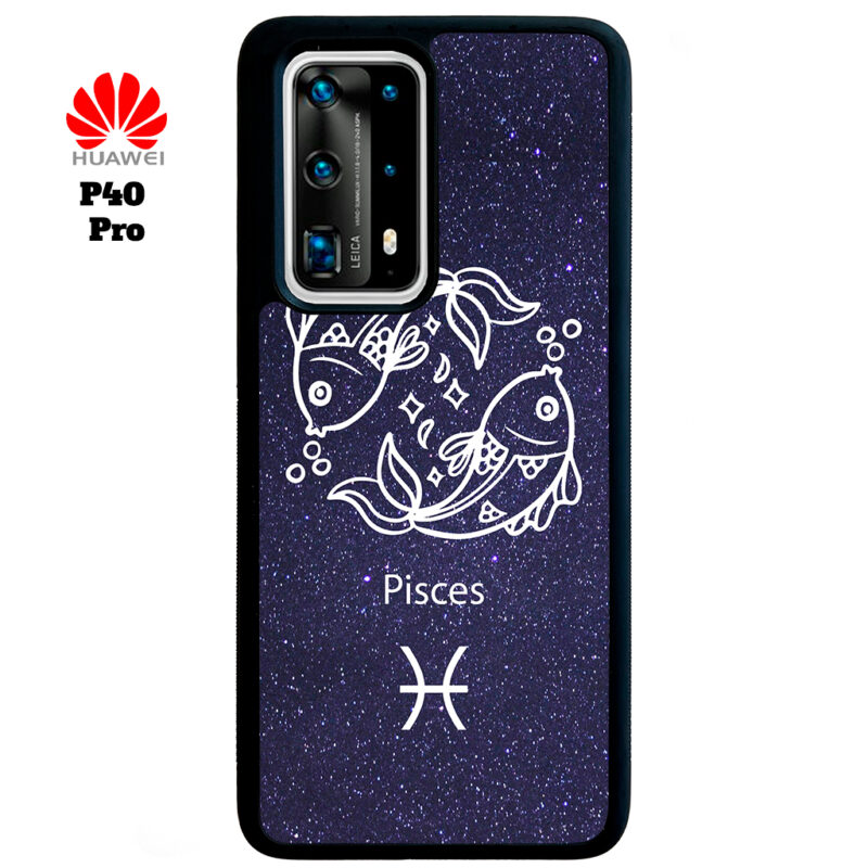 Pisces Zodiac Stars Phone Case Huawei P40 Pro Phone Case Cover