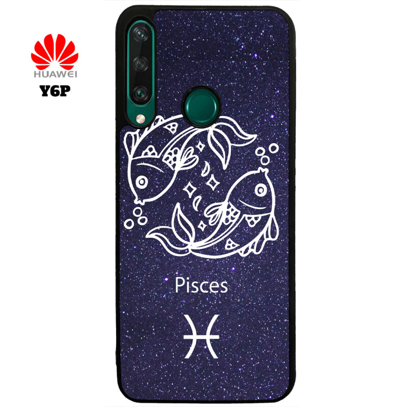 Pisces Zodiac Stars Phone Case Huawei Y6P Phone Case Cover