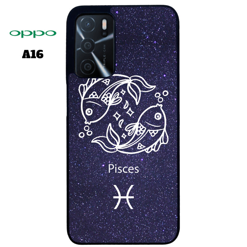 Pisces Zodiac Stars Phone Case Oppo A16 Phone Case Cover