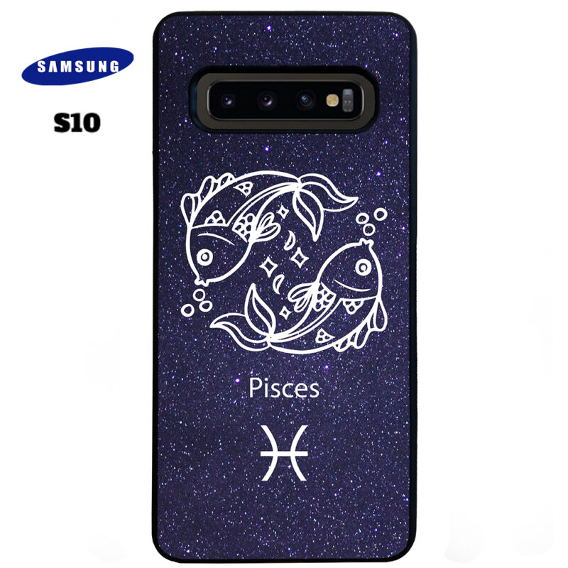 Pisces Zodiac Stars Phone Case Samsung Galaxy S10 Phone Case Cover